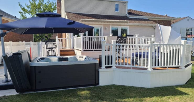 hot tub deck tips