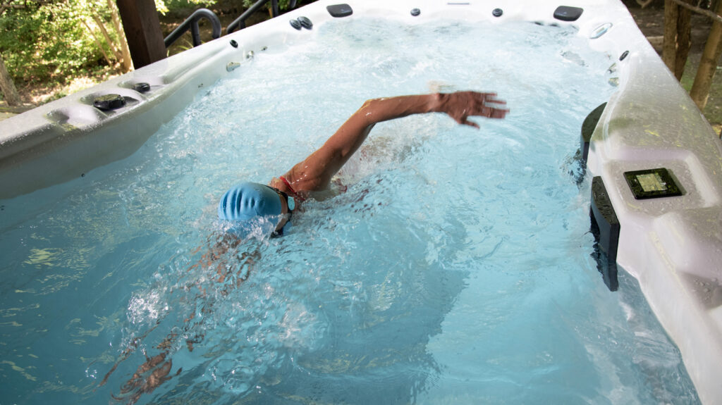 Meredith Kessler swimming