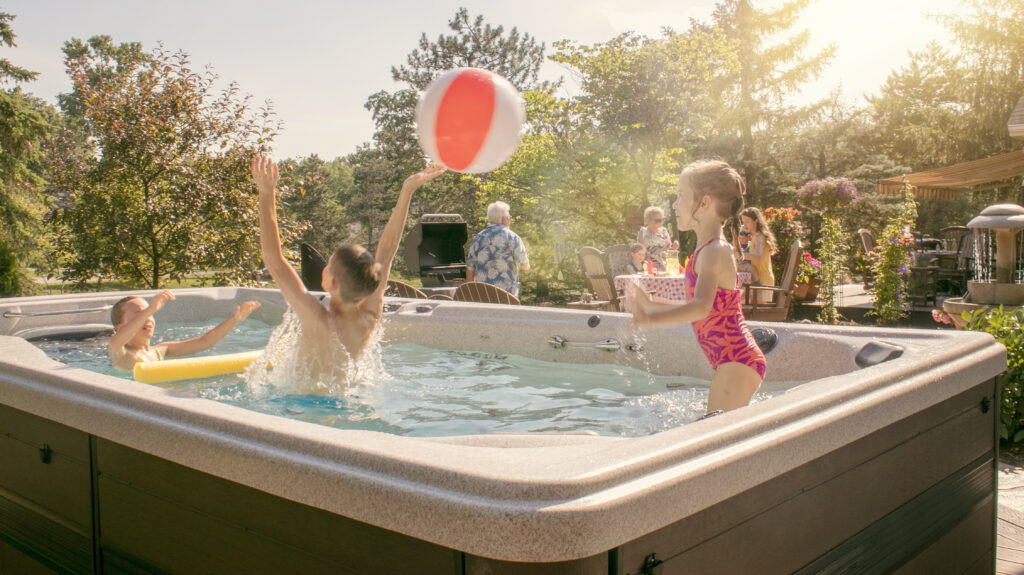 family swim spa