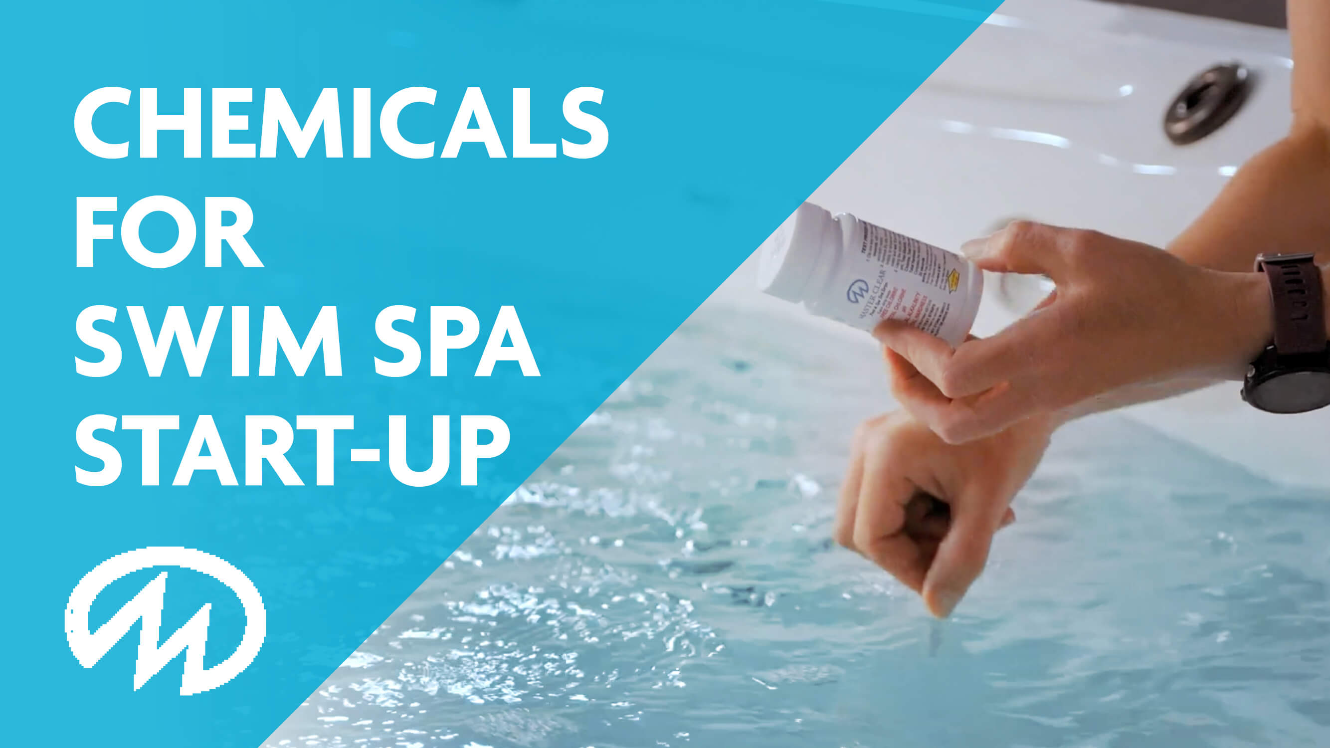 Chemicals for swim spa start up