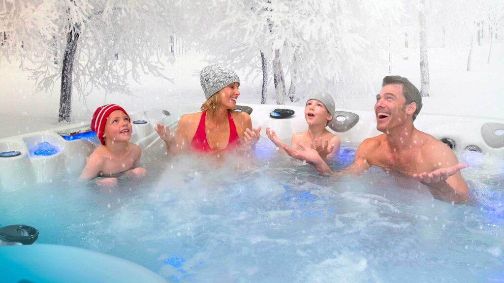 hot tub family