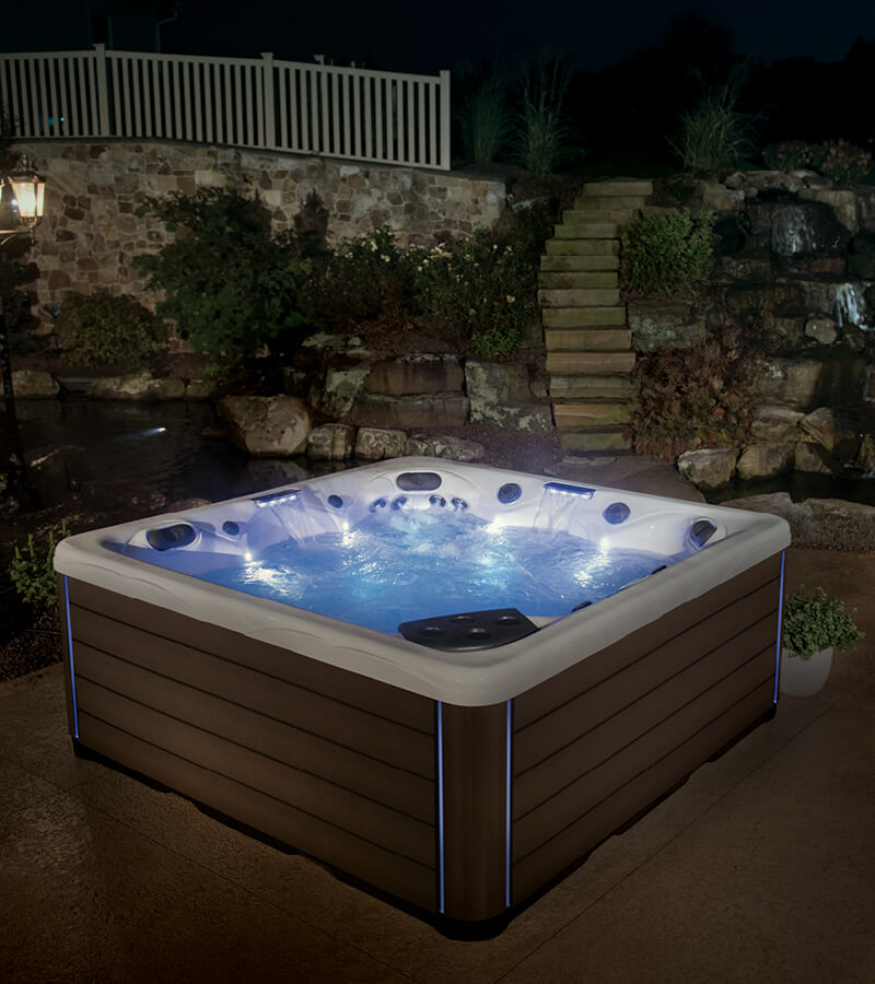 Hot Tub at Twilight