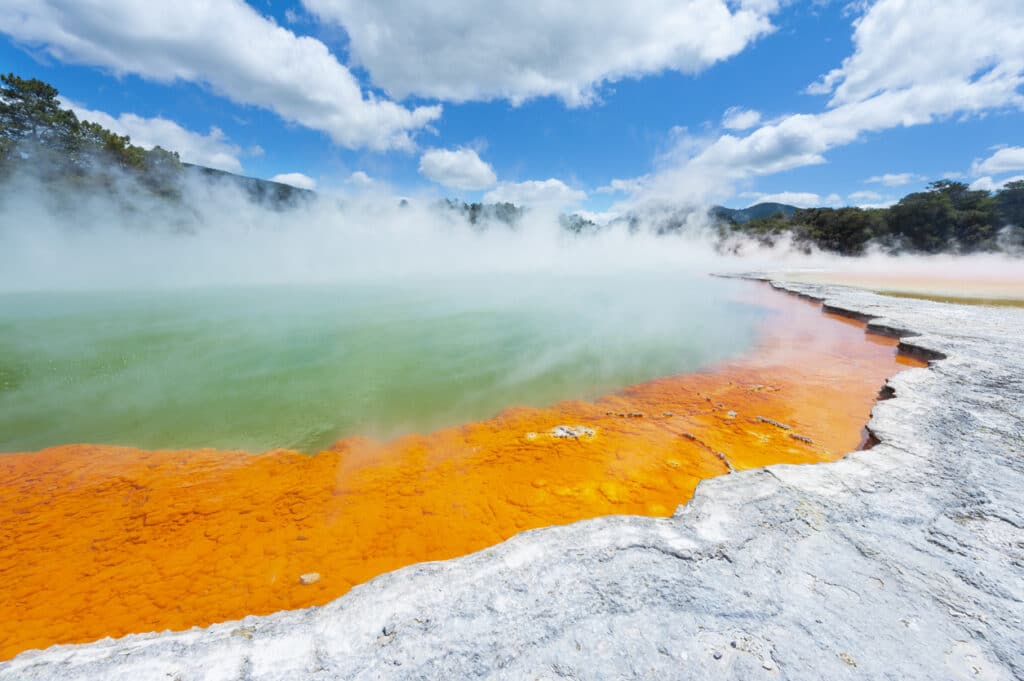 Rotorua hot spring