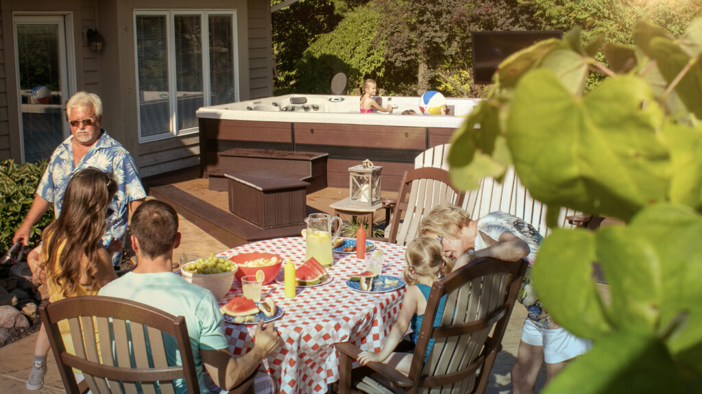 July 4 pool party menu