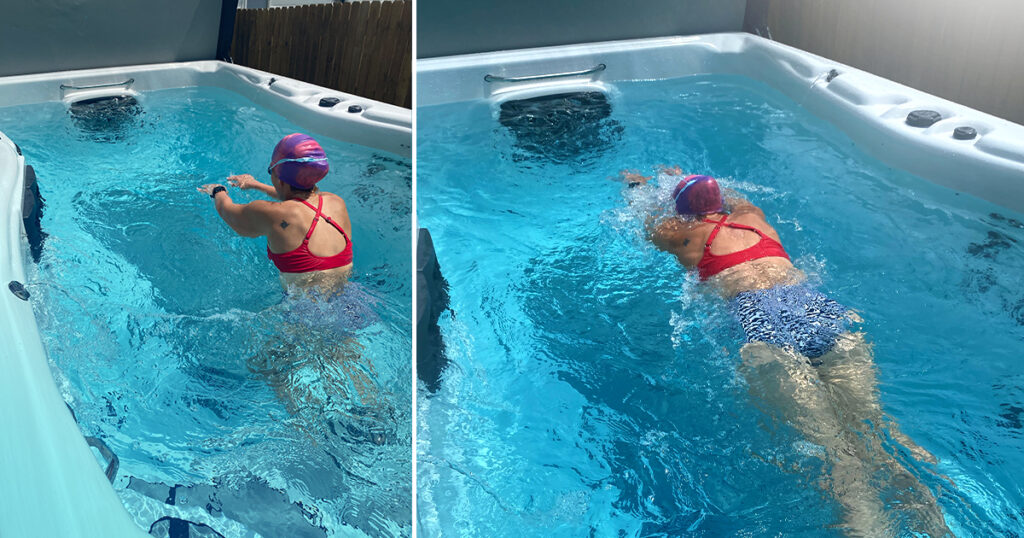 adult swimming journey