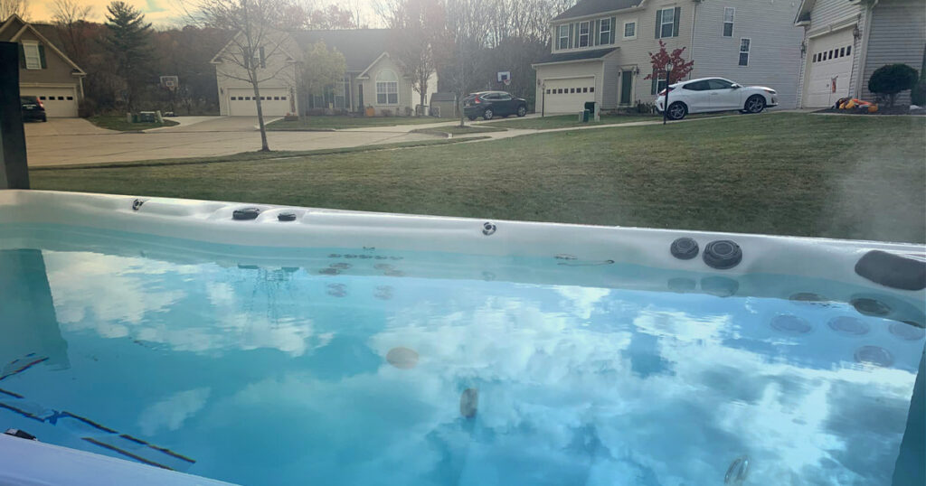 winter swim spa use