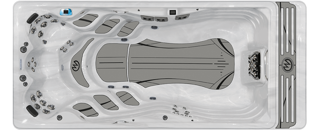 Challenger 18 D Swim Spa Downshot