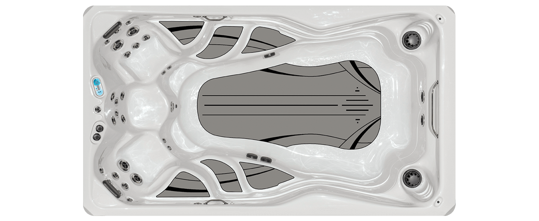 Therapool 13 Swim Spa Downshot