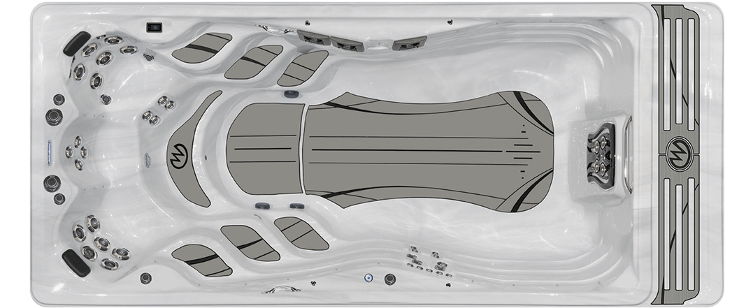 Trainer 18 D Swim Spa Downshot